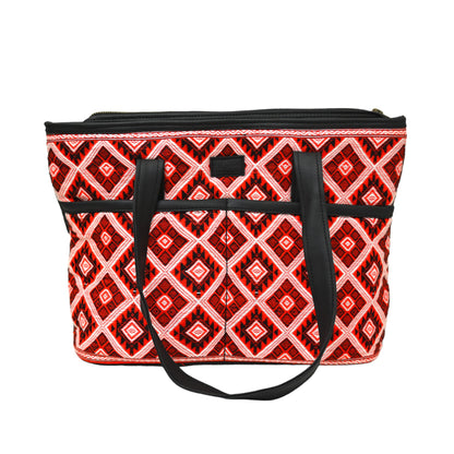 Artisan Chic Tote (Red)