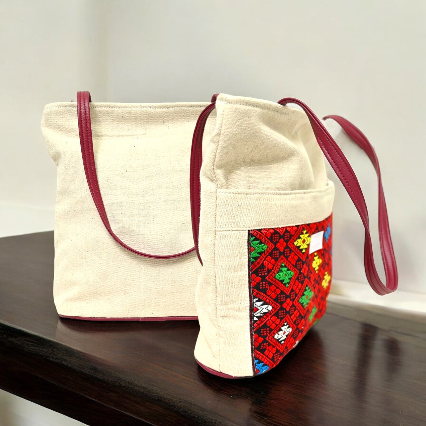 Artisan Spectrum Tote Red