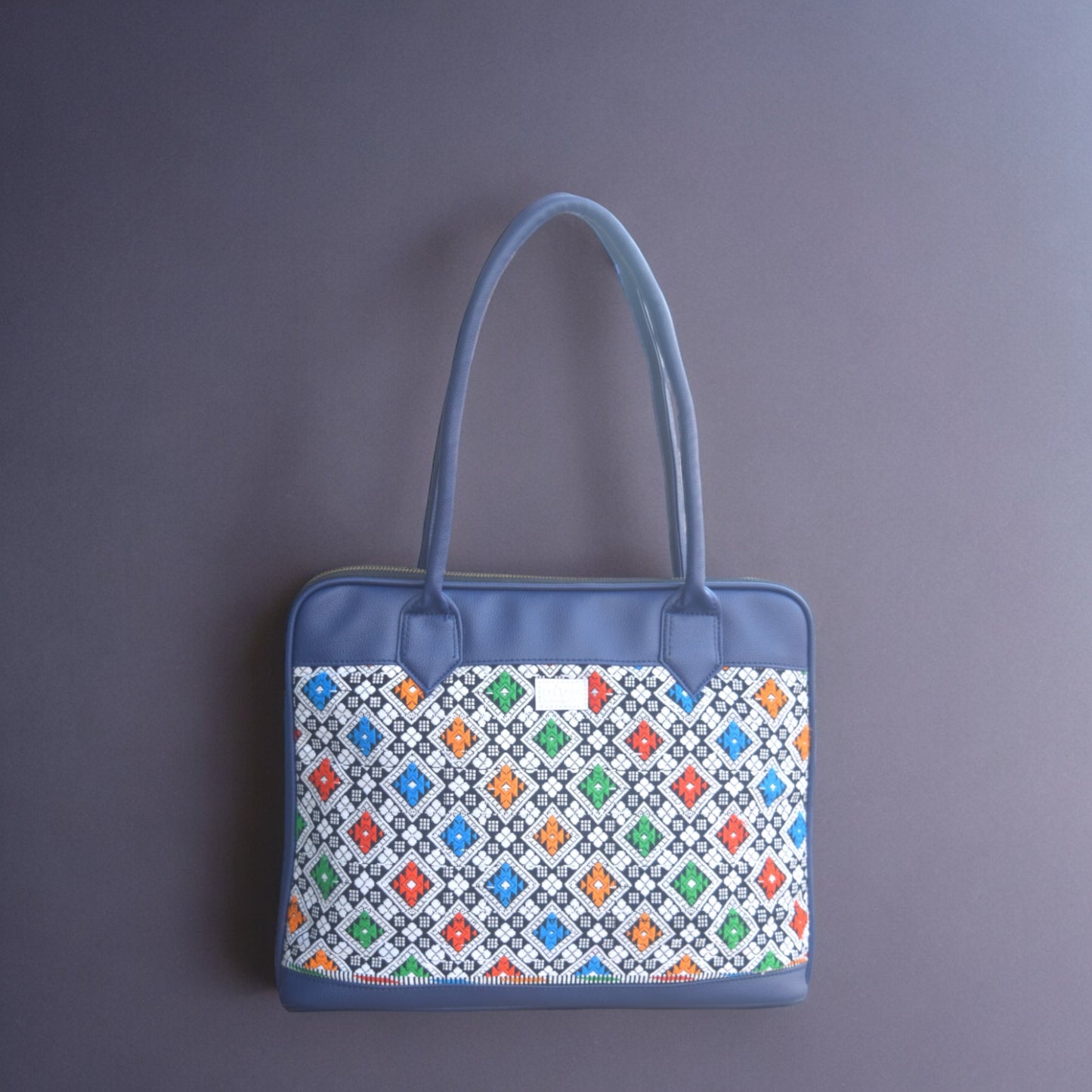 Blossom Blue Large Tote