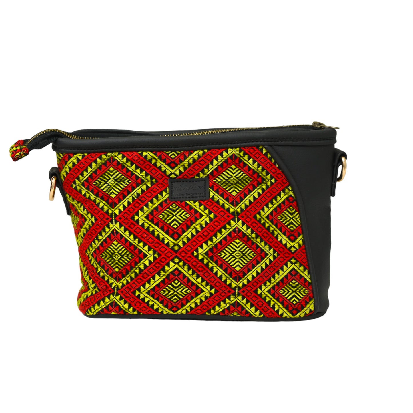 Chroma Chic Sling (Black & golden)