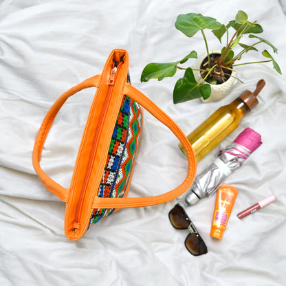 Colorful Citrus Tote (orange)