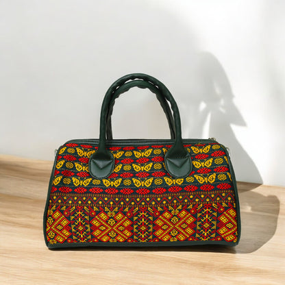 Colorful Wings  Mini Duffle handbag,