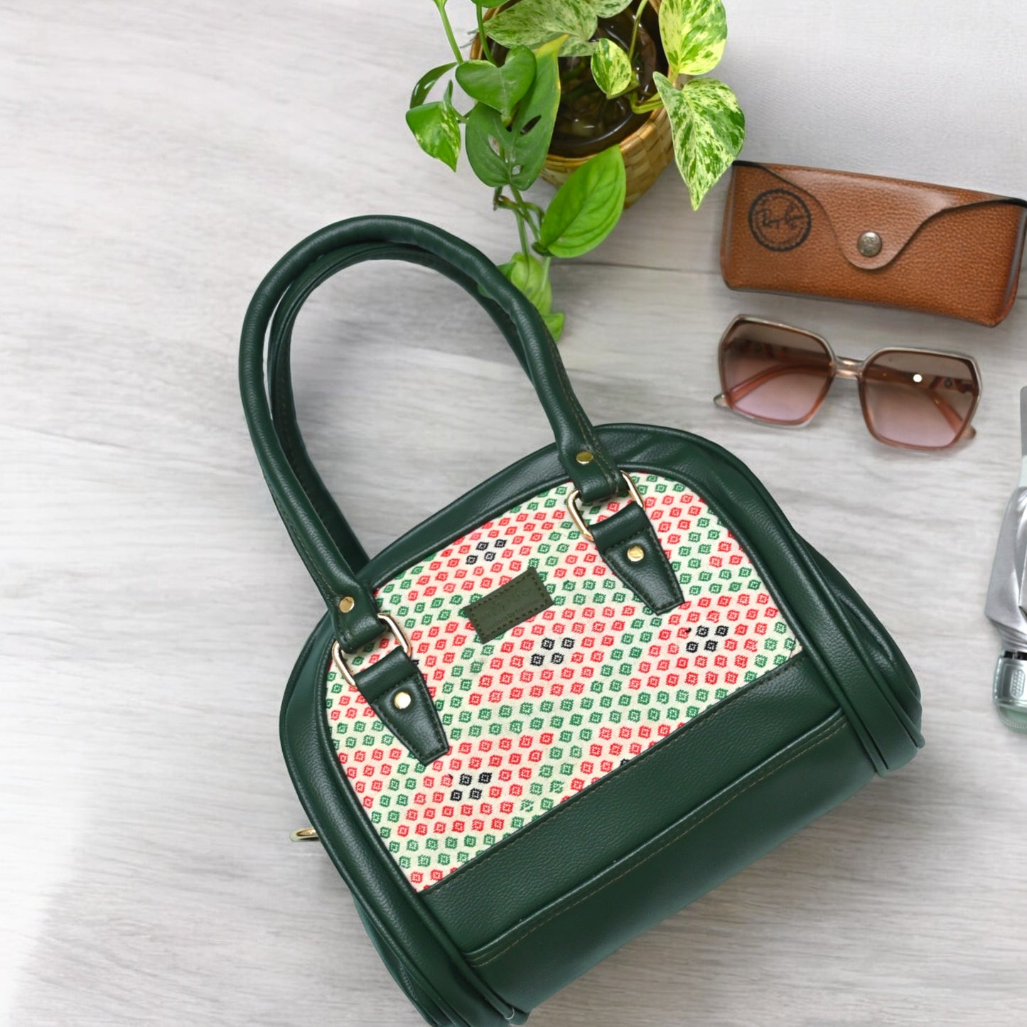 Eco-Style Satchel (green)