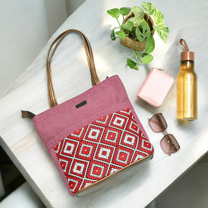 Geometric Bliss Tote