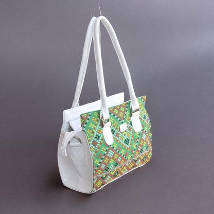 Green Leaf Satchel