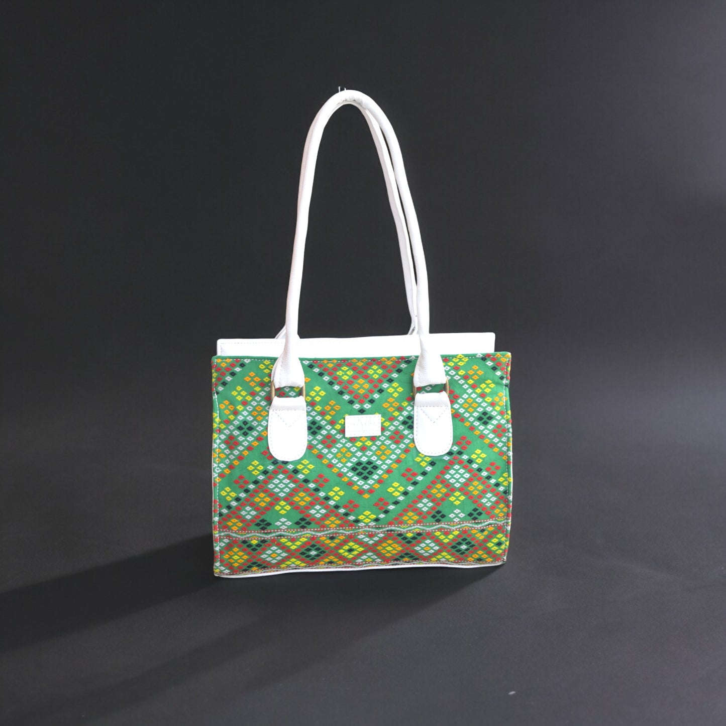 Green Leaf Satchel