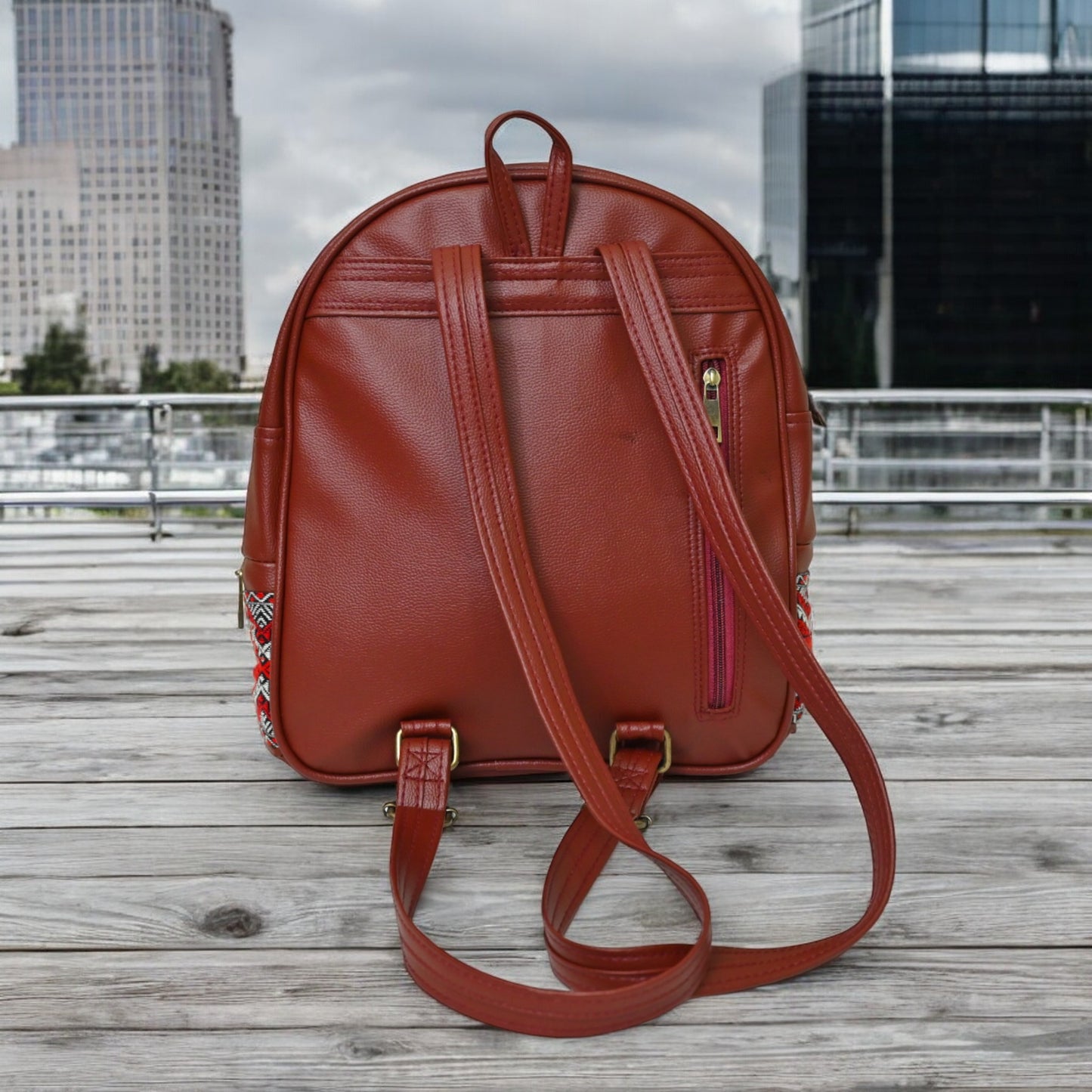 ModaCraft Backback (maroon)