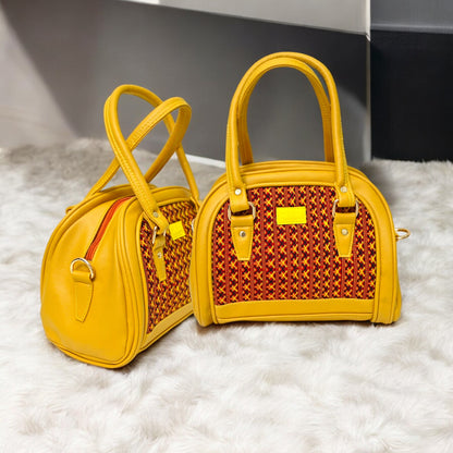 Mustard Yellow satchel (yellow)