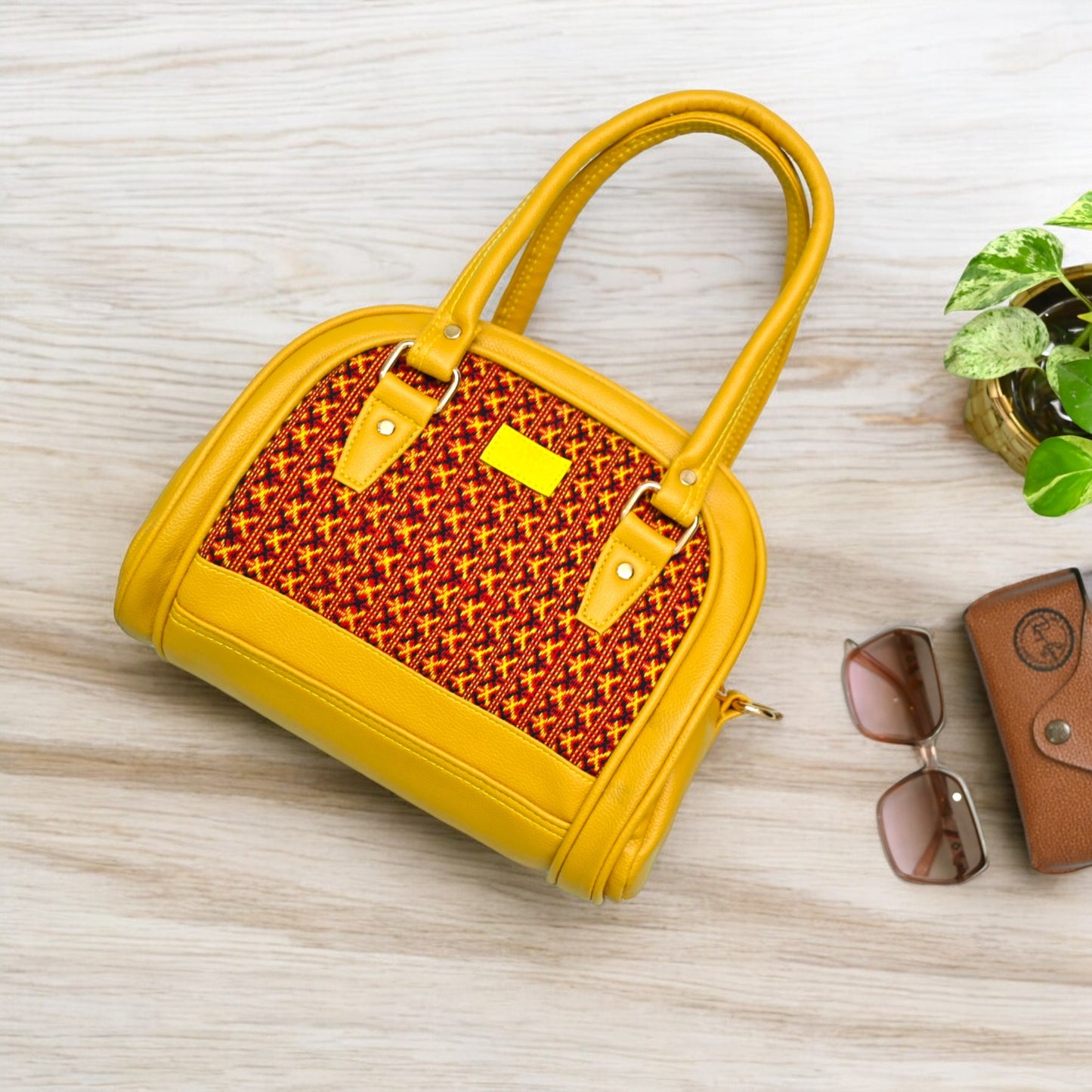 Mustard Yellow satchel (yellow)