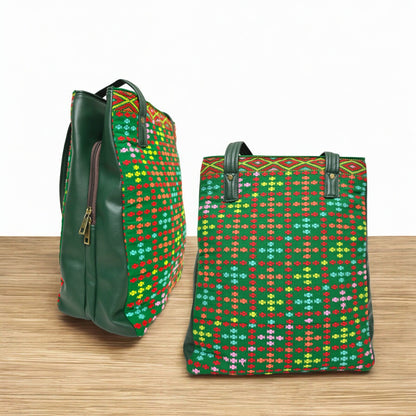 Nature's Large Tote (Green)