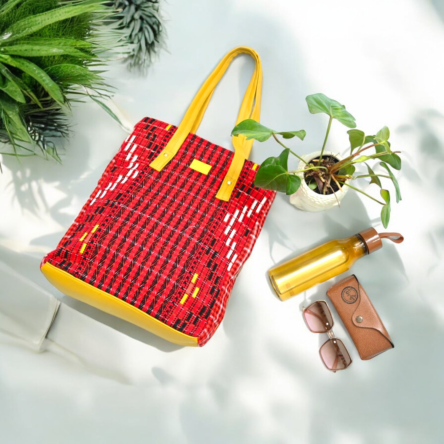 Nature's Large Tote (Red)