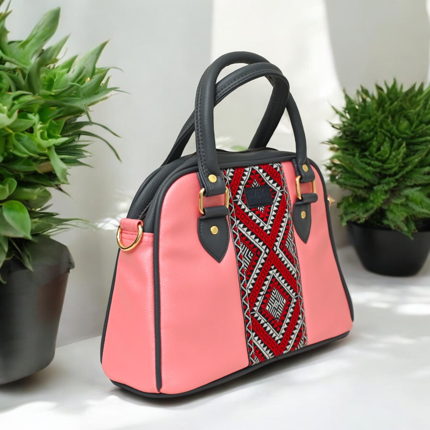 Pink Prism Handbag