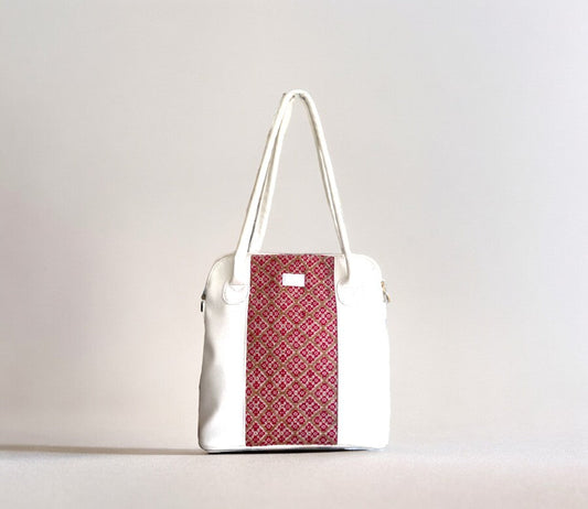 "Ivory Luxe" Office handbag