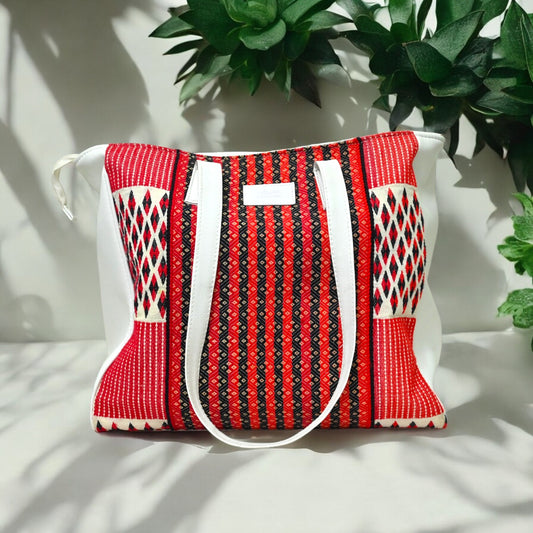 Red White Artisan (Tote Large)