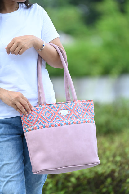 Royal Pink Regular handbag Tote