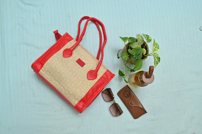 Scarlet Swirl Satchel