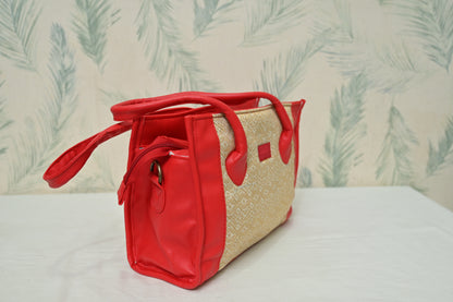 Scarlet Swirl Satchel