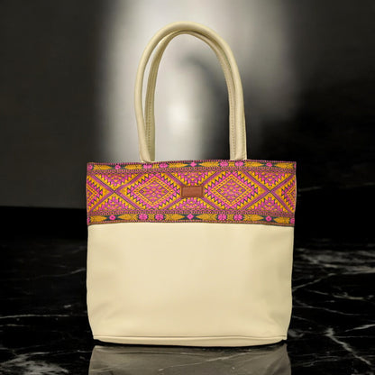 The Opulent Tribal Elegance Regular Handbag Tote”