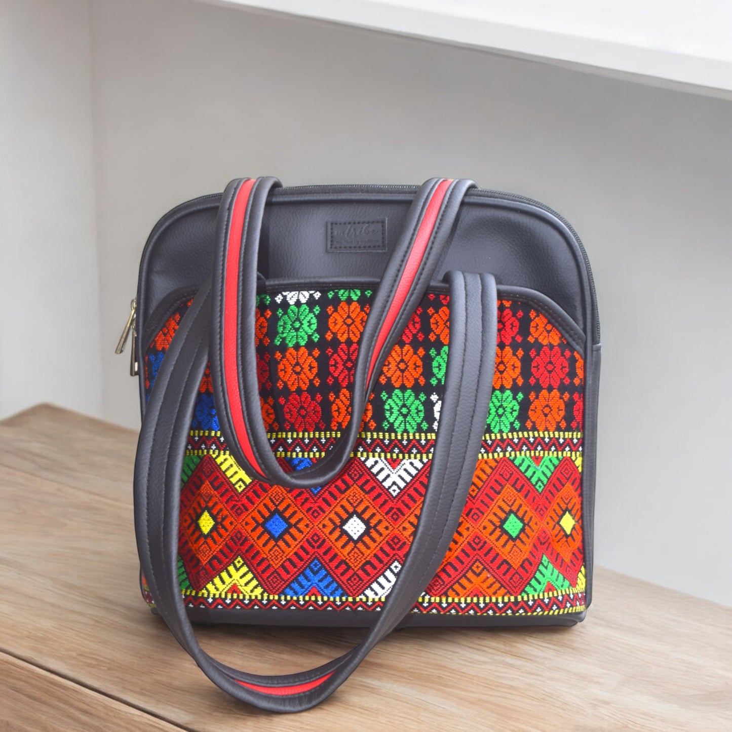 Vibrant Artisan Satchel