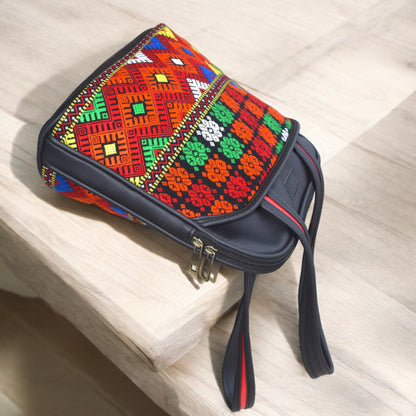 Vibrant Artisan Satchel